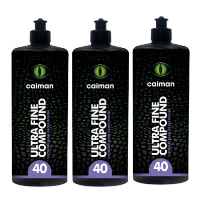 Caiman Ultra Fine Finishing Compound Ultimate High Gloss Polish 3X1Kg from B&Q