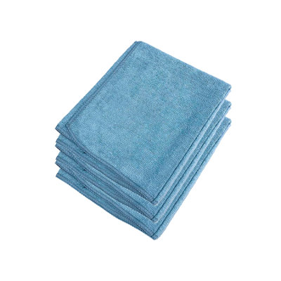Caiman Blue Microfibre Car Cleaning & Polishing Detailing Cloth (3 Pcs) from B&Q