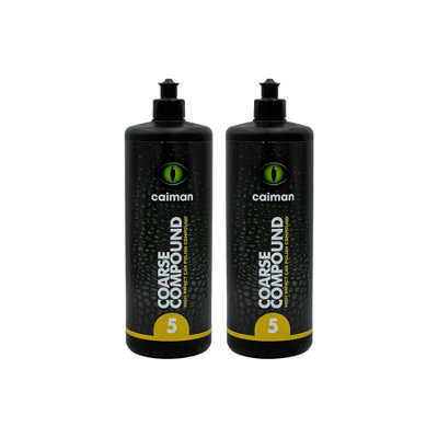 Caiman Coarse Compound High Impact Cutting Polish For Paint Correction 2X1Kg from B&Q