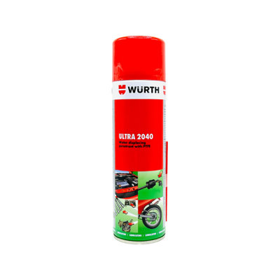 Würth Wurth Ultra 2040 LubricantPenetrant And Water Displacer 500Ml from B&Q