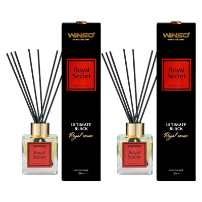 Winso Reed Diffuser Royal Secret Scent Home Premium Reed Diffuser 2X100Ml from B&Q
