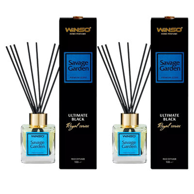Winso Reed Diffuser Savage Garden Scent Premium Home Perfume Royal 2X100Ml from B&Q