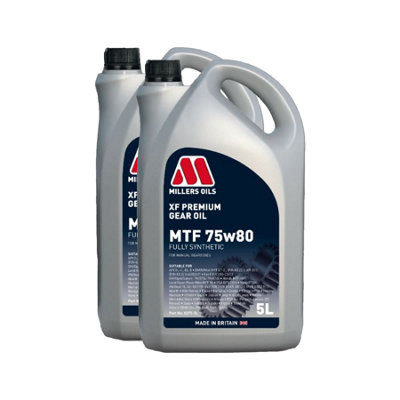Millers Oils Millers Xf Premium Mtf 75W80 Fully Synthetic Gear Oil Api Gl-4Gl-5 2X5L from B&Q