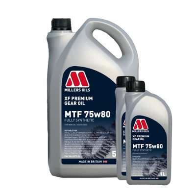 Millers Oils Millers Xf Premium Mtf 75W80 Fully Synthetic Gear Oil Api Gl-4Gl-5 7L from B&Q