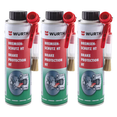Würth Wurth Ht Ceramic Brake Protection 3X200Ml  Sensor SafeHeat-Resistant from B&Q