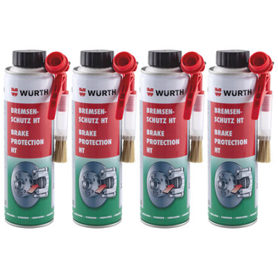 Würth Wurth Ht Ceramic Brake Protection 4X200Ml  Sensor SafeHeat-Resistant from B&Q