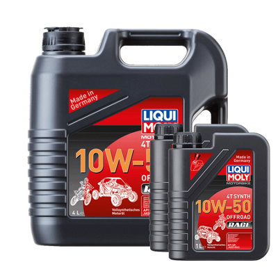Liqui Moly Motorbike 4T 10W50 Fully Synthetic Engine Oil Api Sp Jaso Ma2 6L from B&Q