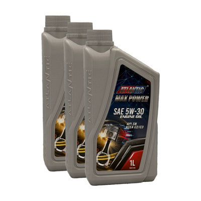 Atlantic 5W30 Fully Synthetic Engine Oil Api Sn Acea C2/c3 Mb 229.31/229.51 Dexos 2 3X1L from B&Q