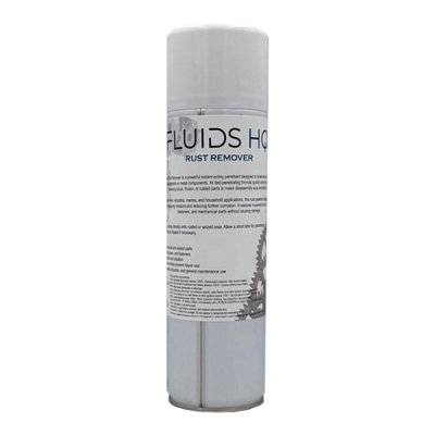 Fluidshq Rust Remover Spray Penetrating Oil Seized Bolt Release 500Ml from B&Q