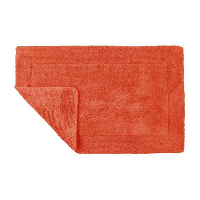 Allure Bath Fashions Elegance Reversible Heavyweight Bath MatTerracotta from B&Q