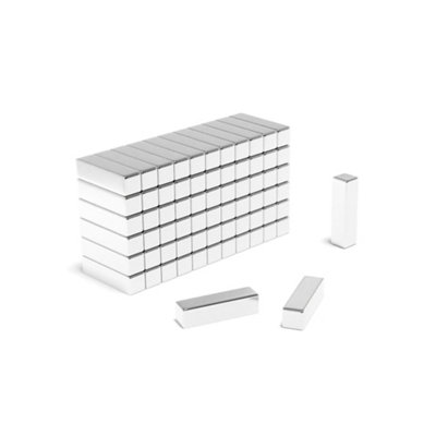 Magnet Store 22mm X 11mm X 3mm Neodymium Block Magnet N45 (4.1Kg Pull)20 Magnet(S) from B&Q