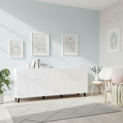 Etna Modern Chest Of Drawers For Contemporary Living Spaces White from B&Q