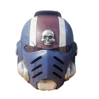 NEXT LEVEL UK Warhammer Space Marine Titus Resin Helmet from B&Q
