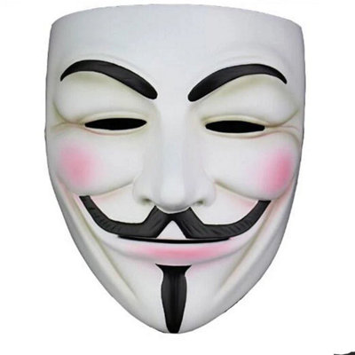 NEXT LEVEL UK V For Vendetta Guy Fawkes Anonymous Resin Mask from B&Q