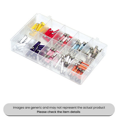 Mehr Mini Auto Fuses Torpedo And Glass Assorted Box 88Pcs from B&Q