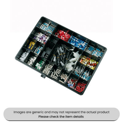 Mehr Maxi Assorted Fuses Auto & Domestic Assorted Box 324Pcs from B&Q