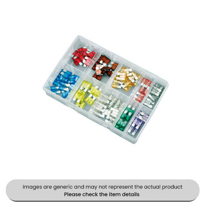 Mehr Blade Fuses Standard 2-30Amp Assorted Box 80Pcs from B&Q