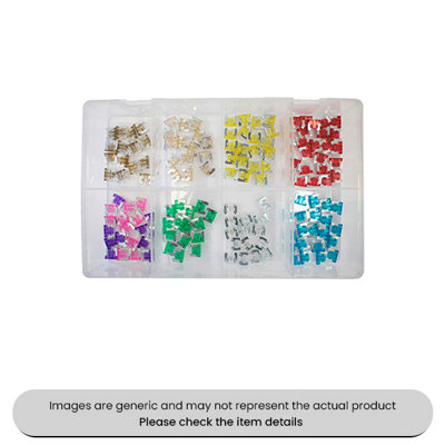 Mehr Mini Blade Fuses 3-30 Low Profile Assorted Pack 150Pcs from B&Q