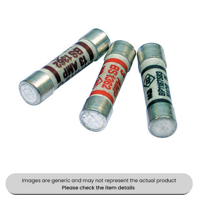 Mehr Domestic Plug Mains Fuses 3-13Amp Pack Qty 100 from B&Q