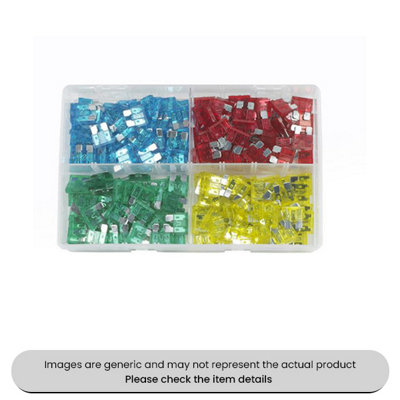 Mehr Blade Fuses Standard 10-30Amp Assorted Box 300Pcs from B&Q