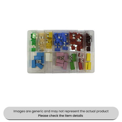 Mehr J Case & Ato Blade Fuses Assorted Box 104Pcs from B&Q