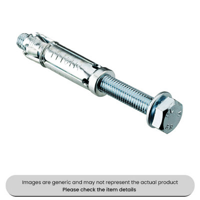 Mehr Zinc Plated Shield Loose Bolts Metric M10X50mm Pack Qty 10 from B&Q
