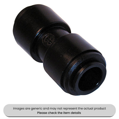 Mehr Speedfit Plastic Couplings Metric Equal Straights 12mm Pack Qty 5 from B&Q
