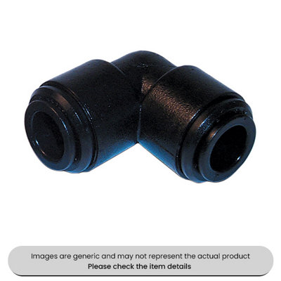 Mehr Speedfit Plastic Couplings Metric Equal Elbows 4mm Pack Qty 5 from B&Q