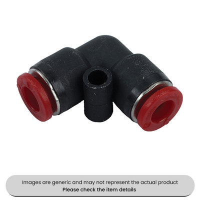 Mehr Plastic Elbow Connectors Couplings 12mm Pack Qty 3 from B&Q