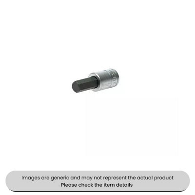 Mehr Chrome Vanadium Socket Bits 3/8" Drive10mm Metric Hex Pack Qty 1 from B&Q
