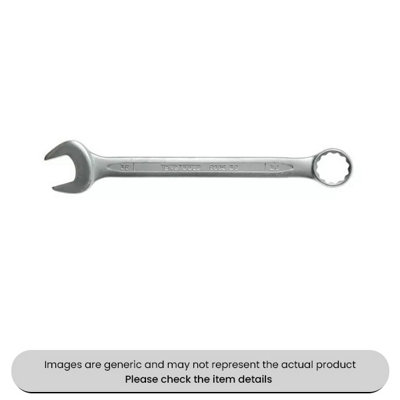 Mehr Chrome Vanadium Combination Spanner Metric 12 Point Ring End 10X140mm Pack Qty 1 from B&Q