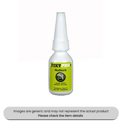 Mehr Fixt Nutlock 50Ml Bottles For Locking & Sealing Pack Qty 2 from B&Q