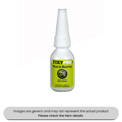Mehr Fixt Stud & Bearing 50Ml Bottles For Locking & Sealing Pack Qty 2 from B&Q