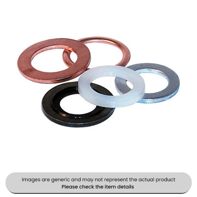 Mehr Copper Compression Sump Plug Washers 16X22mm Pack Of 50 from B&Q