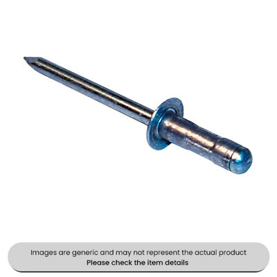 Mehr Aluminium Avex Rivets Standard Flange 3.2X13.6mm Pack Qty 500 from B&Q