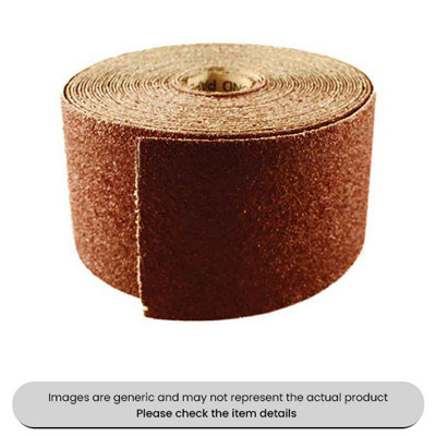 Mehr General Purpose Sandpaper Roll Aluminium Oxide P40115X10M Pack Qty 1 from B&Q