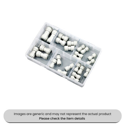 Mehr Speedfit Couplings Imperial Equal Straights Assorted Box 24Pcs