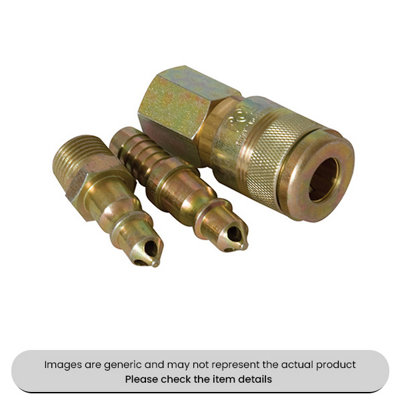 Mehr M100 Series Couplings Kit 12.7mm With Coupling Body & Screwed Pack Qty 1 from B&Q