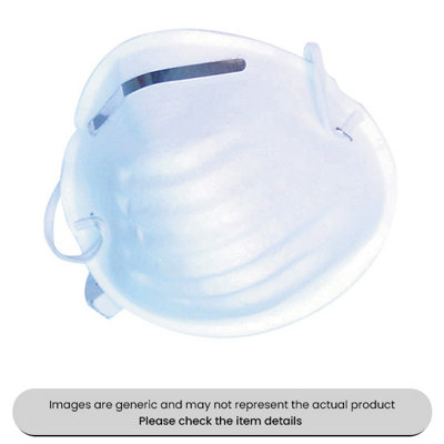Mehr General Purpose Dust Masks Pack Qty 50 from B&Q