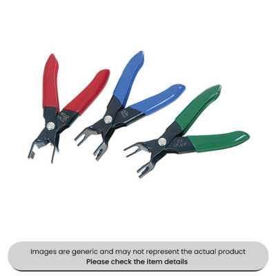 Mehr Fuel Coupling Pliers Set 3Piece Set Pack Qty 1 from B&Q