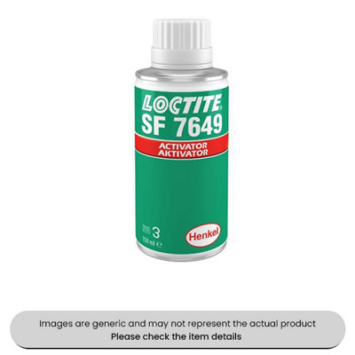 Mehr Loctite Sf 7649 Activator 150 Ml For Large Bond Gaps Pack Qty 1 from B&Q
