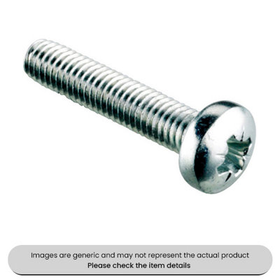 Mehr Taptite Screws Pzd Pan Head Metric M6X40 Pack Qty 100 from B&Q