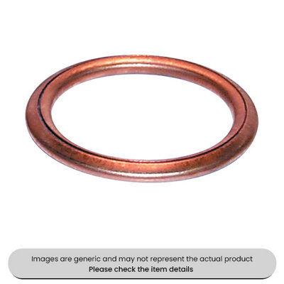 Mehr Copper Compression Washers Din 7603C Metric 18X24mm Pack Of 50 from B&Q
