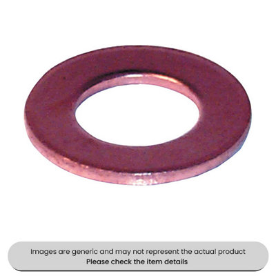 Mehr Fuel Injection Copper Washers Din 7306A Metric 14X18mm Pack Of 50 from B&Q