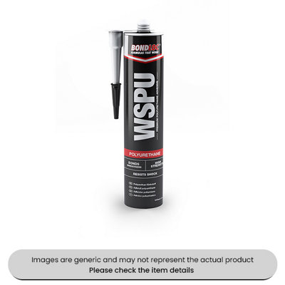 Mehr Black Bondloc Ms58 Polymer Sealant 310Ml Cartridge Pack Qty 1 from B&Q