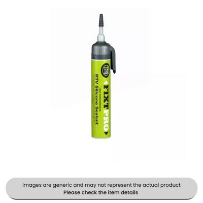 Mehr Red Fixt Silicone Sealant High Performance 200Ml Cartridge Pack Qty 1 from B&Q