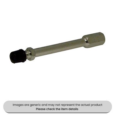 Mehr Tyre Valve Extensions Brass With  110mm Pack Qty 10 from B&Q