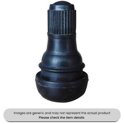Mehr Tubeless Tyre Valves 33mm For Motorcycles Pack Qty 100 from B&Q