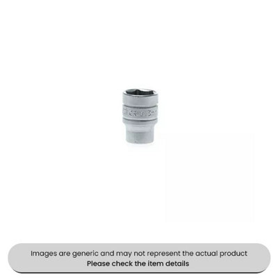 Mehr Chrome Vanadium Sockets 1/4" Drive6mm Regular Metric Pack Qty 1