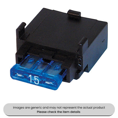 Mehr Blade Fuse Holders For Standard Size Ato Blade Fuses Pack Qty 10 from B&Q